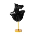 thumbnail image 3 of Elegant Necklace Earrings Bust Display Stand, Jewelry Easel Mannequin Chain Holder for Bedroom Dresser Countertop Trades Shows Women Showing Salvador soporte de exhibición del collar, 3 of 10