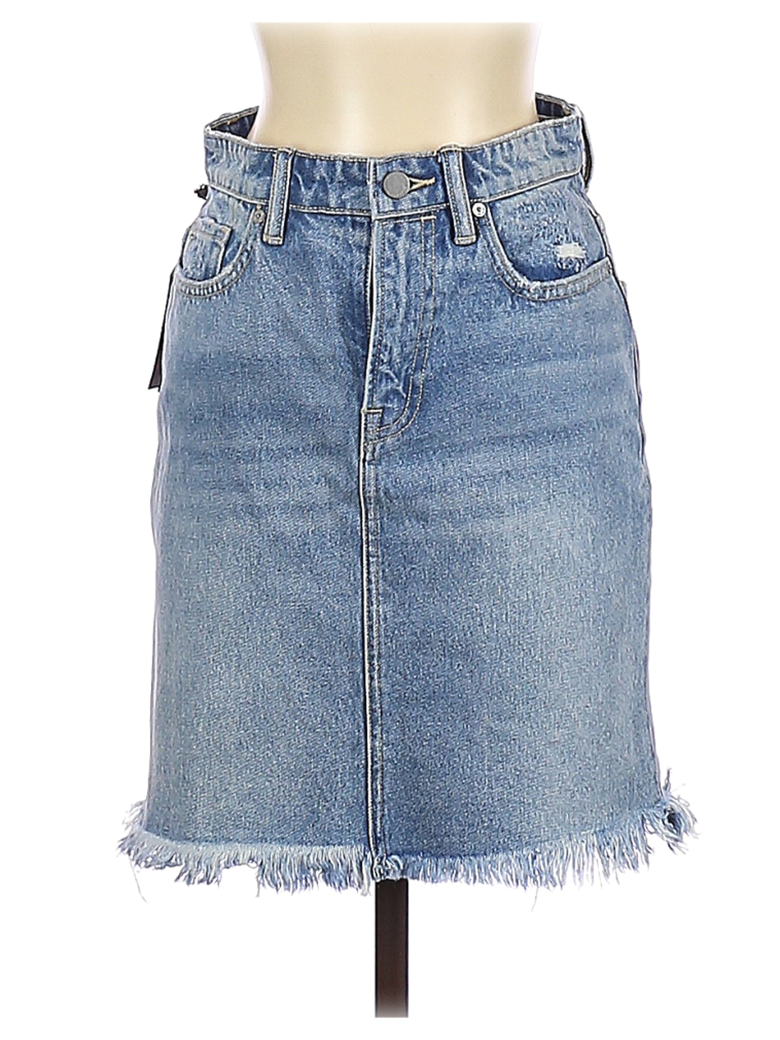 size 4 denim skirt