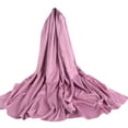 thumbnail image 2 of Dress Choice Women's Muslin Hijab Jersey Head Scarf Solid Color Long Scarf Wrap Scarves for Daily Wear, 2 of 8