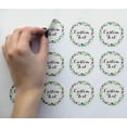 thumbnail image 3 of Darling Souvenir MADE WITH LOVE Tulip Wreath - 2" CustomStickersPremium 80 Self-AdhesiveRoundLabels, Personalized Wedding Party FavorStickers/RoundEnvelope Seal, 3 of 7