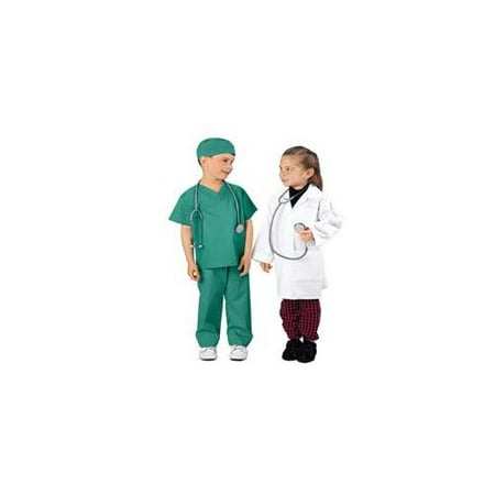 US Toy KDS-15 Scrub Suit with Hat Children Costume for 3 to 6 Years Old