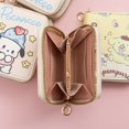 thumbnail image 4 of Sanrio Pochacco-monedero pequeño de dibujos animados para estudiantes, cartera corta con cremallera, paquete de tarjetas, Cartera de moda de dibujos animados Kawaii, tarjeta bancaria, 4 of 5