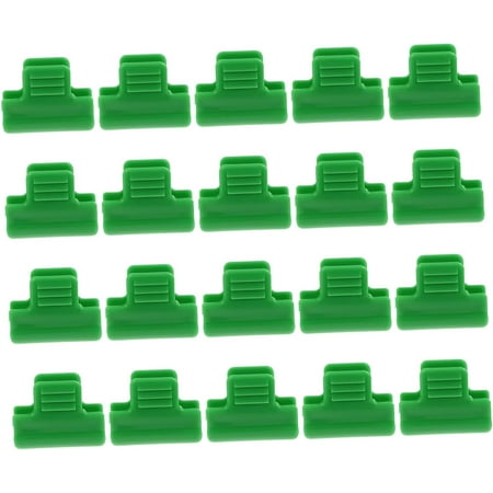 40pcs Greenhouse Clip Plastic Film Plastic Plants Plastic Clips Garden Film Hoops Greenhouse Film Clamps Frame Shelters Clip Film Row Cover Clamp Tunnel Hoops Clamp Shed Film Clamp