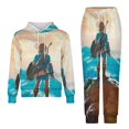 thumbnail image 5 of The Legend Of Zelda Breath Of The Wild Children's Sweatshirt & Sweatpant Set 2 Pcs Hoodies Jogger Pants Kids Sweatsuit Pullover Hooded Hoody Sweatpant Tracksuits For Boys Girls, 5 of 9