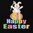 thumbnail image 2 of CafePress - Happy Easter Artist Bunny Maternity Dark T Shirt - Maternity Dark T-Shirt, 2 of 3