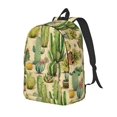 thumbnail image 2 of XMXT Backpack for School Work, Desert Plant Watercolor Canvas Bookbag Travel Bag for Women Men, S, 2 of 7