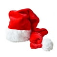 thumbnail image 4 of Lovskoo Long Santa Hats Red Fluffy Christmas Hat for Adults Men Women with Plush Comfort Liner for Christmas Xmas New Year Party Special Gift Red, 4 of 9