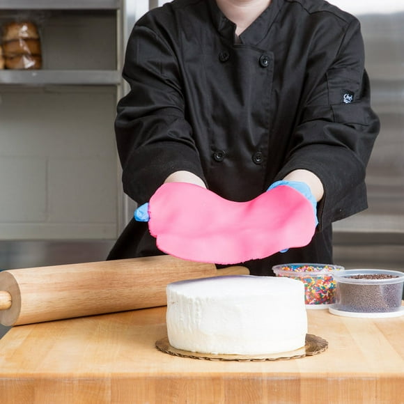 Satin Ice 2 lb. Pink Vanilla Rolled Fondant Icing