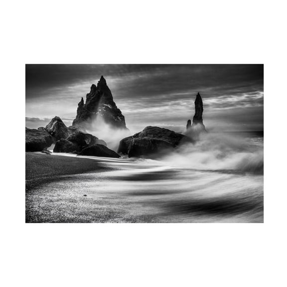 Philip Eaglesfield 'Iceland Rocks' Canvas Art