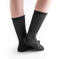 thumbnail image 4 of Doc Ortho Loose Fit Cotton Diabetic Socks for Men and Women, 3 Pairs, Crew, 4 of 5
