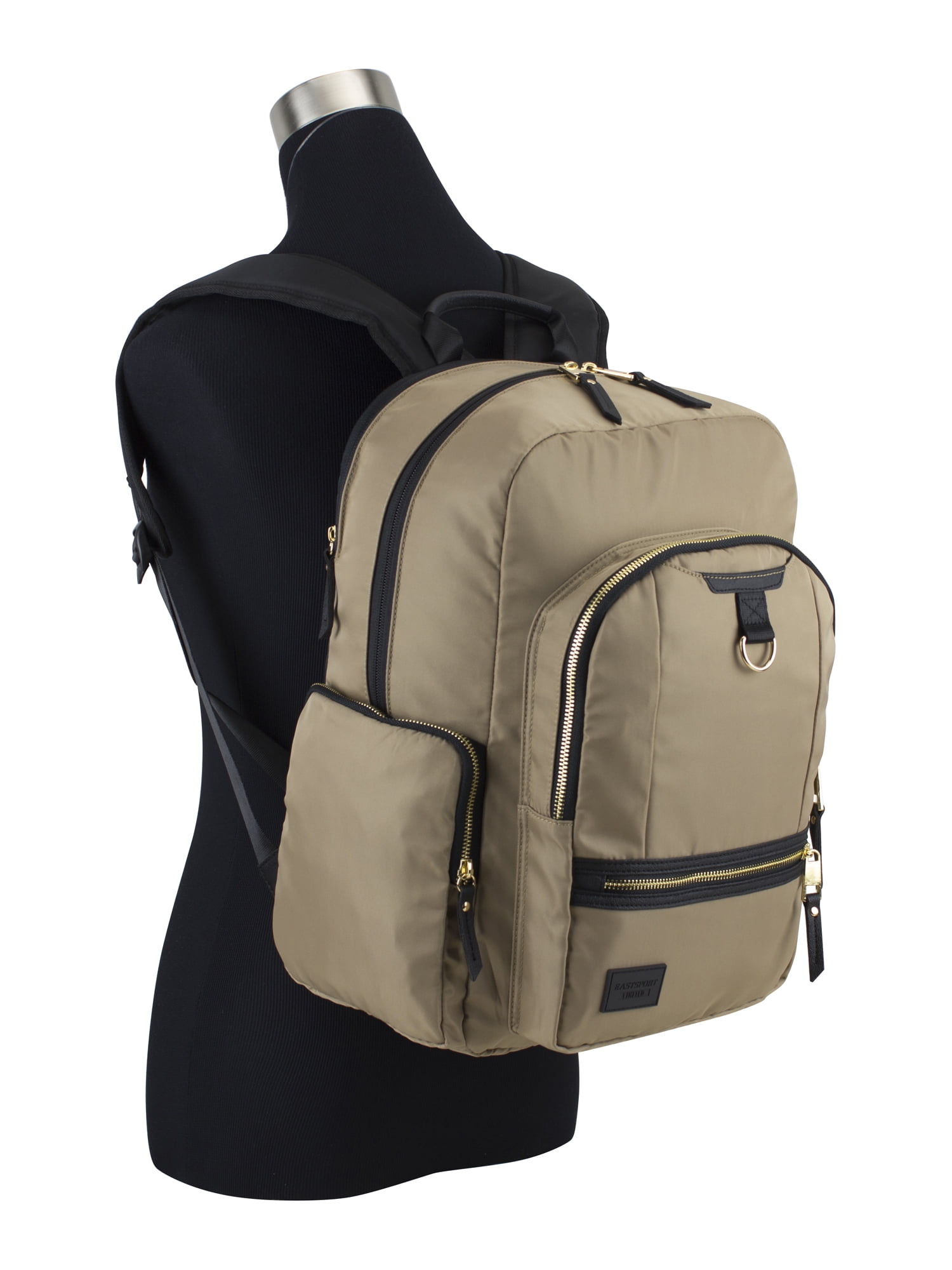 Eastsport Unisex Lauren 2.0 Backpack, Khaki