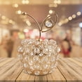 thumbnail image 3 of Estatua de adornos de fruta de cristal Zulema figura de fruta de cristal manzanas, 3 of 8