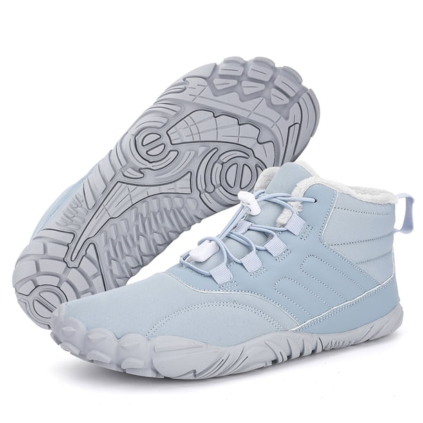 Zapatos De Senderismo Botas de Goma para Acampar Botas de Tobillo Alto Transpirables Antideslizantes para Caminar al Aire Libre (44) Azul Lago Azul Ndcxsfigh Tenis De Mujer Tenis De Hombre