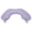 Purple, variant on EHJRE PU Leather U Shape Arm Rest, Manicure Armrest, Nail Arm Rest Stand, Nail Hand Rest Breathable for Salons, Home, Acrylic Nails Violet