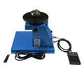 thumbnail image 1 of INTBUYING 10KG Rotary Welding Positioner Turntable Table 110V with 65mm Chuck Workbench for Circle Workpiece Turntable Welding Equipment Positioning Welder, 1 of 7