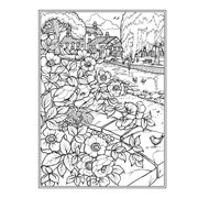Creative Haven: Village Charm Coloring Book, Book 1, (Paperback)