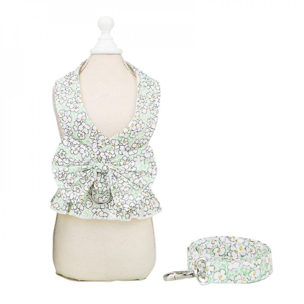 Daxin Dog Harness and Leash Set,Breathable Lightweight Walking Travel