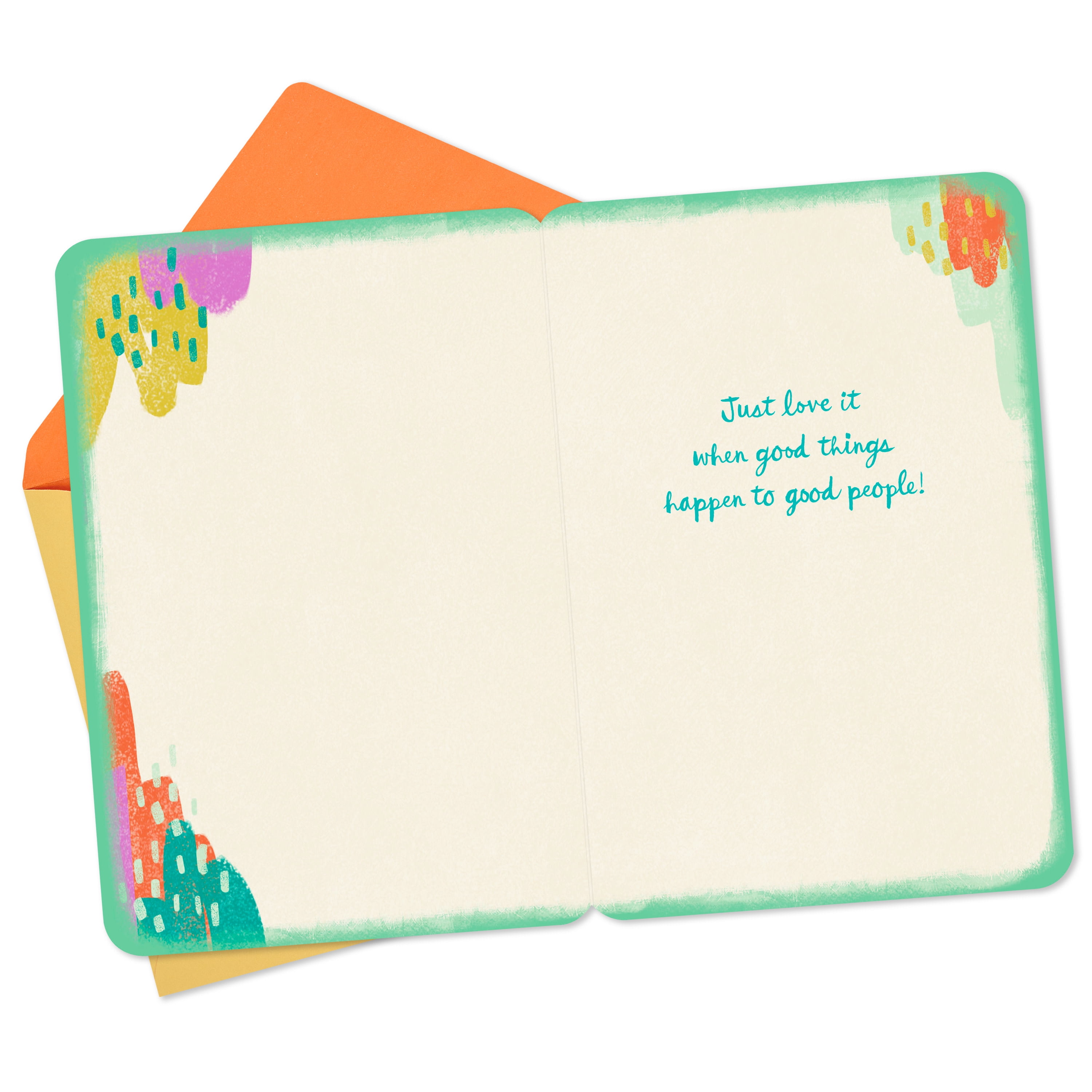 Hallmark Just Because Congratulations Card (OMG)