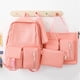 thumbnail image 2 of Pack Viaje 4 piezas Mochila de lona Combo Set Mochilas escolares con bandolera Caja de lápices Mochi Tomshoo  Pack Viaje, 2 of 7