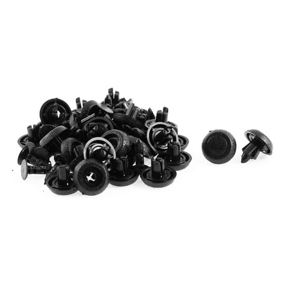 Unique Bargains 30 Pcs Plastic Rivet Guard Mat Clips for Toyota Camry Highlander Carola