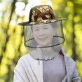 thumbnail image 2 of Respirable Head Net Mesh Beekeeper Sombrero protector Cubo Face Netting Cover para hoja de camuflaje Zulema Sombrero de malla con red para la cabeza, 2 of 8