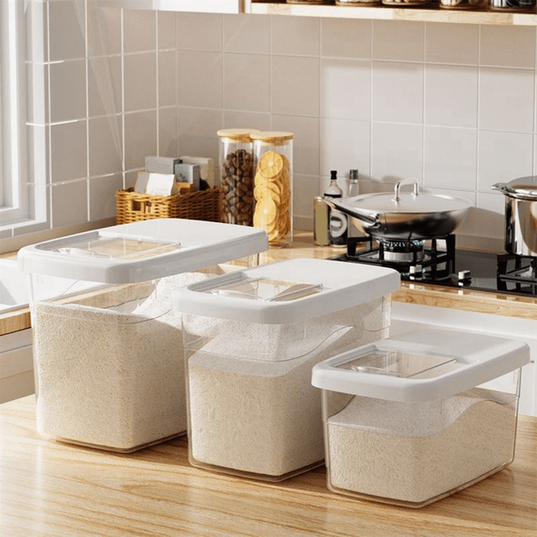 Rice Bucket Container Ceramic Rice Bucket, Ceramic Rice Storage, Rice ...