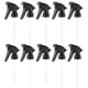 thumbnail image 1 of 10 PCS Trigger Sprayer with 2 Spraying Patterns Spray Bottle Replacement Head, 1 of 2