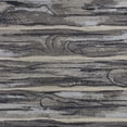 thumbnail image 3 of 6' x 9' Grey Abstract Wood Design Indoor Area Rug, 3 of 3