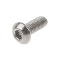 thumbnail image 3 of Tornillo de titanio pulido M3 Cola Pernos de cabeza de botón de enchufe 10 piezas x 15 mm, 3 of 8