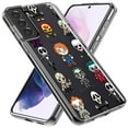 thumbnail image 2 of MUNDAZE Samsung Galaxy S23 Ultra Shockproof Clear Hybrid Protective Phone Case Cute Classic Halloween Spooky Cartoon Characters Cover, 2 of 5