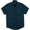Big Men's Premium Poplin Plaid Shirt