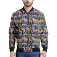 thumbnail image 3 of Chaqueta con estampado 3D de jirafa y dibujos animados para hombre, sudadera holgada, chaqueta informal con cremallera para niño, ropa de calle, abrigo, 3 of 5