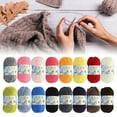 thumbnail image 4 of Milk Cotton Yarn Hand Knitting Yarn Multicolor Soft Yarn Cotton Threads Baby Crochet Yarn for Scarves Blanket Shawls Hat, 4 of 5