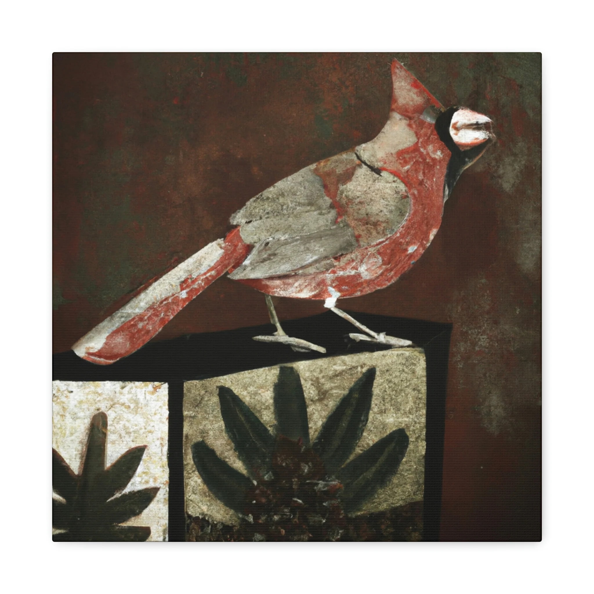 Northern Cardinal Splendor - Canvas - Walmart.com