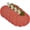 Red, variant on Violet Linen Thanksgiving Harvest Fall Pumpkin Pattern, Polyester Applique Embroidered Burlap, Gold, 12 Inch x 18 Inch, Oval, Set of 4, Decorative Place Mats