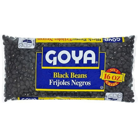 1 x Goya Dried Black Beans, 16 Oz