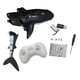 thumbnail image 3 of Tiburón RC con control remoto, juguetes acuáticos eléctricos para piscinas y lagos para niños. Negro, 3 of 7