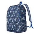 thumbnail image 2 of Adorable Alpaca and Llama Backpack, Lightweight School Bag with Kawaii and Funny Cartoon Pattern for Teens, 2 of 5
