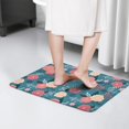 thumbnail image 4 of Pioneer Flower Floral Print Flannel Non Slip Door Rugs,Washable Door Mats Indoor,Decorative Door Mats,Dirt-Resistant and Absorbent Doormat for Entrance,Bedroom,Kitchen,Bathroom,23.5"x16", 4 of 5