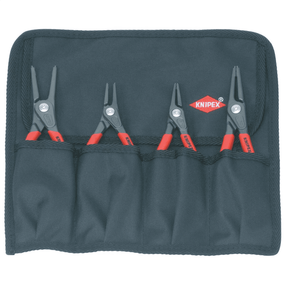 Knipex 1957 4-Piece Snap Ring Plier Set