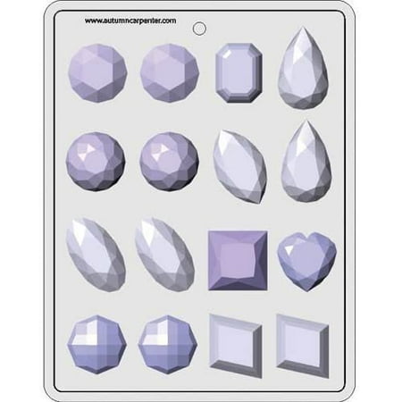 

Gems Assortment 1 Hard Candy Mold - 8H-5126