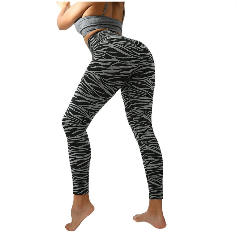 Gibobby Yoga Pants Tall Length for Women Cotton Ankle Printed