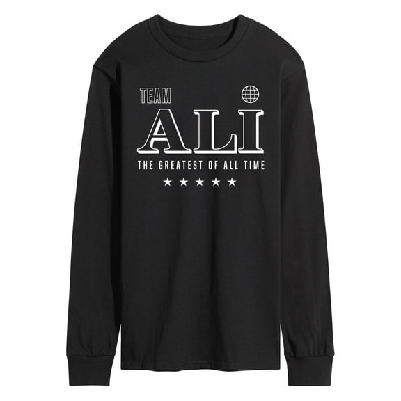 Muhammad Ali - The People's Champ - Men's Long Sleeve Graphic T-Shirt