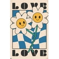 thumbnail image 4 of Smile Face - Love Flowers Wall Poster with Push Pins, 22.375" x 34", 4 of 4
