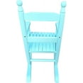thumbnail image 6 of Kids Rocking Chair for Indoor Outdoor Childs Rocker Chair, Durable Wooden Rocking Lounge Chairs for Girl Boy, Features Classic Rocker Design & Hardwood Construction - Blue, 6 of 8