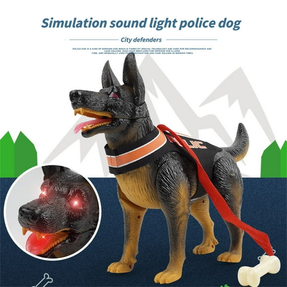 EQWLJWE Toys Games Kids,Christmas Decorations,Baby Toys Clearance,Novelty Gag Toys for Girls Boys,Christmas Gifts for Kids,Simulation Puppy Model Electric Walking Children Toys Gift with Light Effect