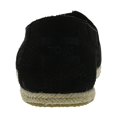 thumbnail image 3 of toms women's classic nubuck black woven panel ankle-high flat shoe - 7m, 3 of 3