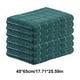 thumbnail image 3 of Juego de 6 paños de cocina de microfibra de 45 x 65 cm (17,72 x 25,59 pulgadas), ultrasuaves y absorbentes para un secado rápido y tareas de limpieza del hogar (verde)., 3 of 8