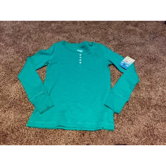 Alpine Design Kids Long Sleeve T-shirt Deep Green Size S S DEEP GREEN