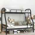 thumbnail image 4 of Litera superior e inferior con marco de hierro, Cama gruesa, Cama para niños y madres, Litera Cama Beliche, muebles de dormitorio, 4 of 4